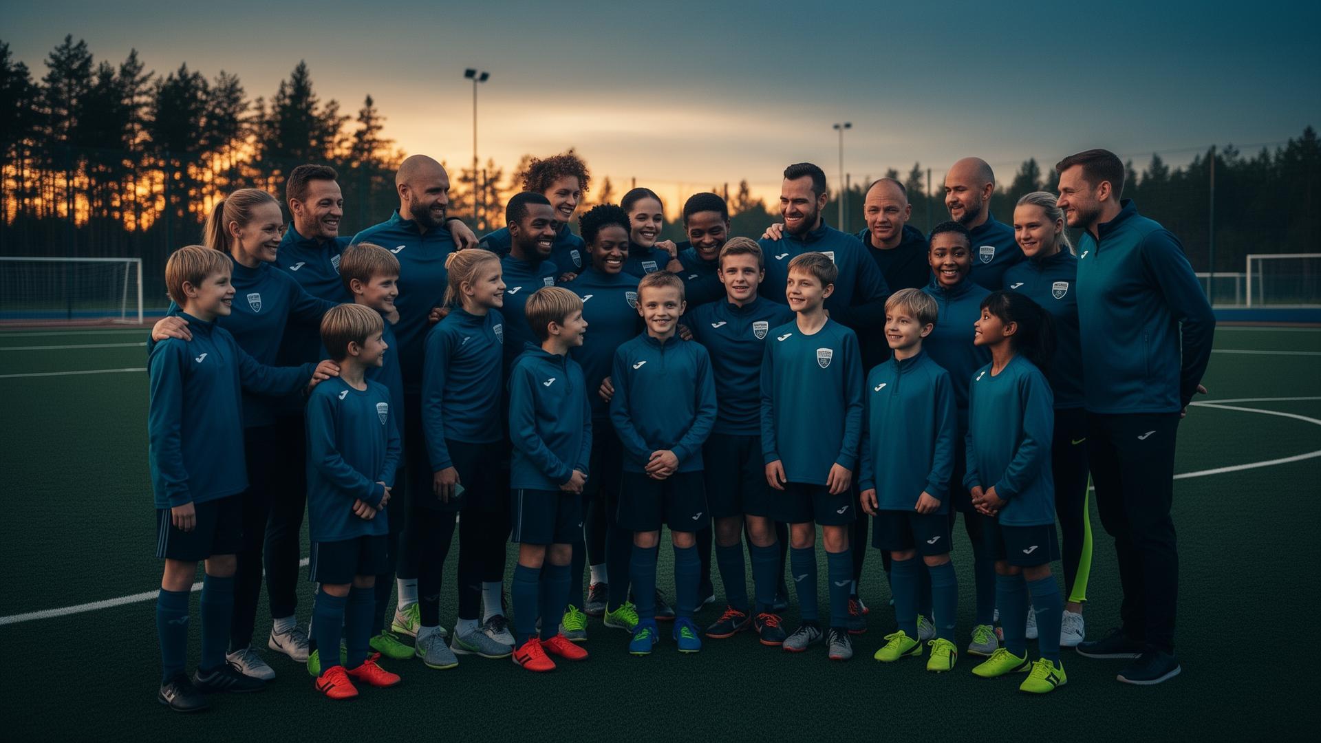 Spordiorganisatsiooni kogukond treeningul